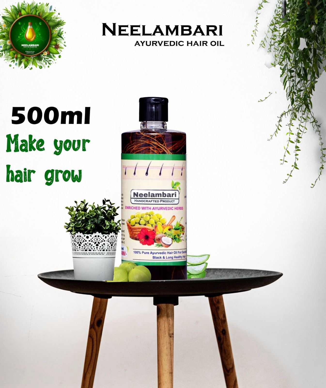 Neelambari Adivasi Herbal Hair Oil