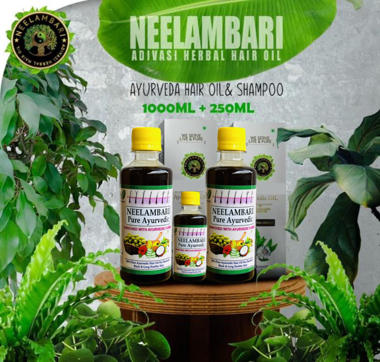 Neelambari Adivasi Herbal Hair Oil